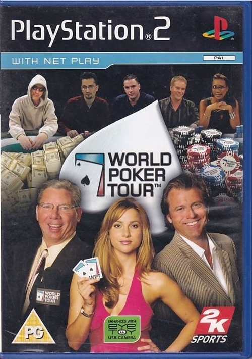 World Poker Tour - PS2 (B Grade) (Genbrug)